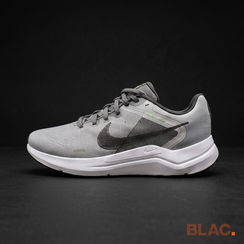 Nike Downshifter 12 — Grey / Black / Volt